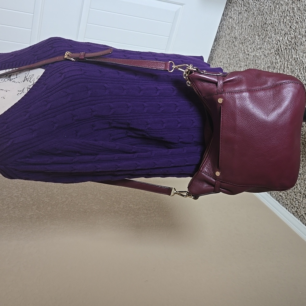Michael Kors Burgundy Bag - Picture 11 of 11